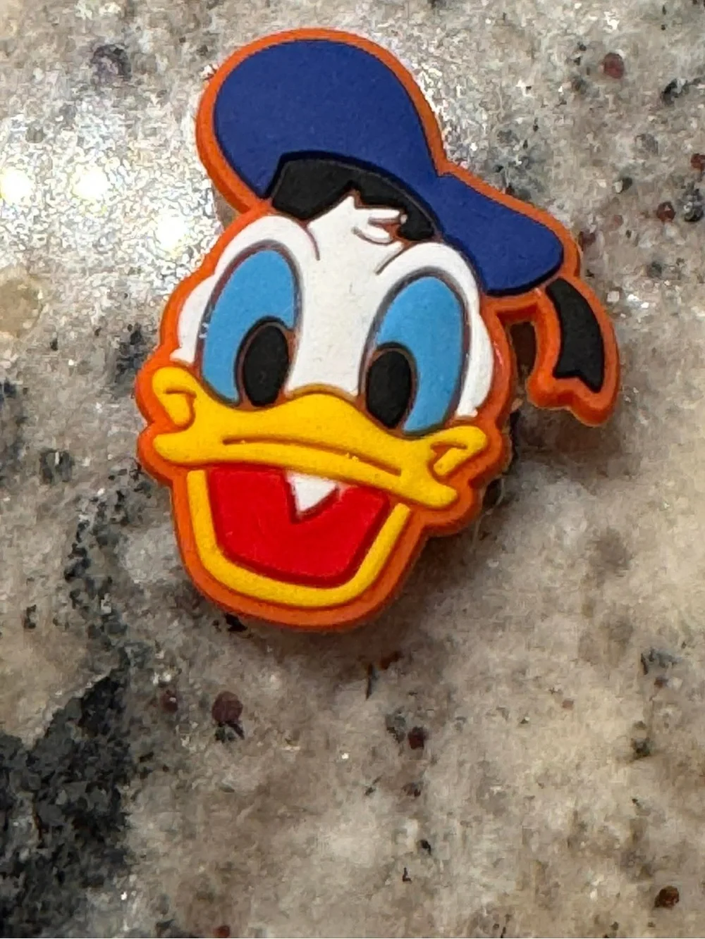 CROCS Donald Duck Blue Orange Red Jibbitz Charm